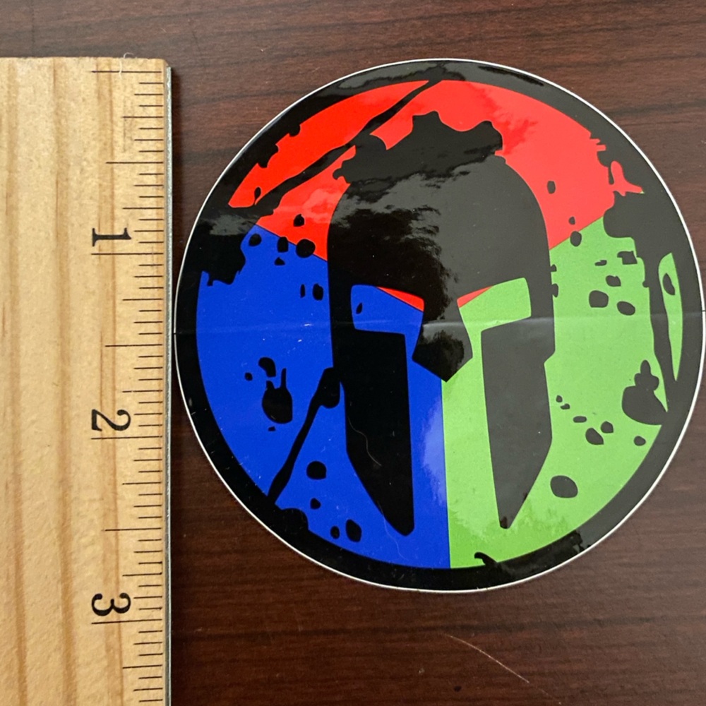 Spartan 3 pack Sticker bundle